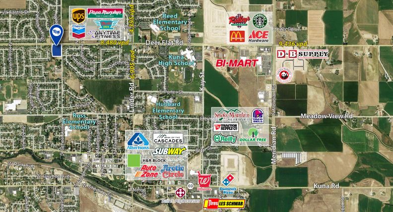 Redhawk Square Office Pads - Lot 6: N. School Avenue, Kuna, ID 83634